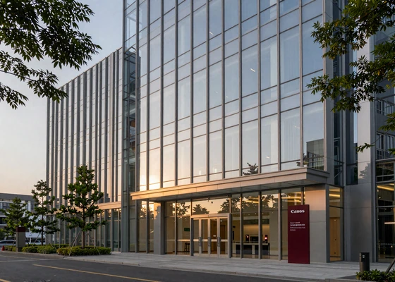 Slavic Women Dating corporate headquarters with modern glass facade