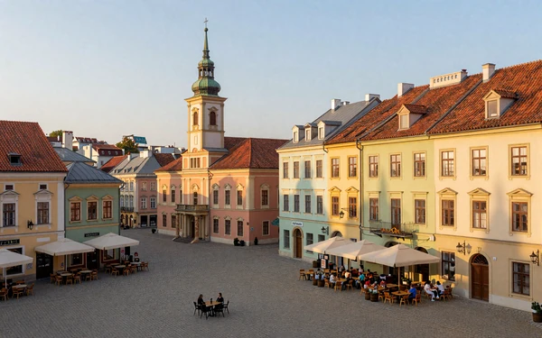 Colorful Renaissance architecture and cobblestone squares of Lviv, Ukraine's cultural heart